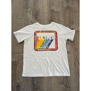 Tetris Retro Kids Video Game Youth‎ Short Sleeve T-Shirt Crewneck Size XXL (18)